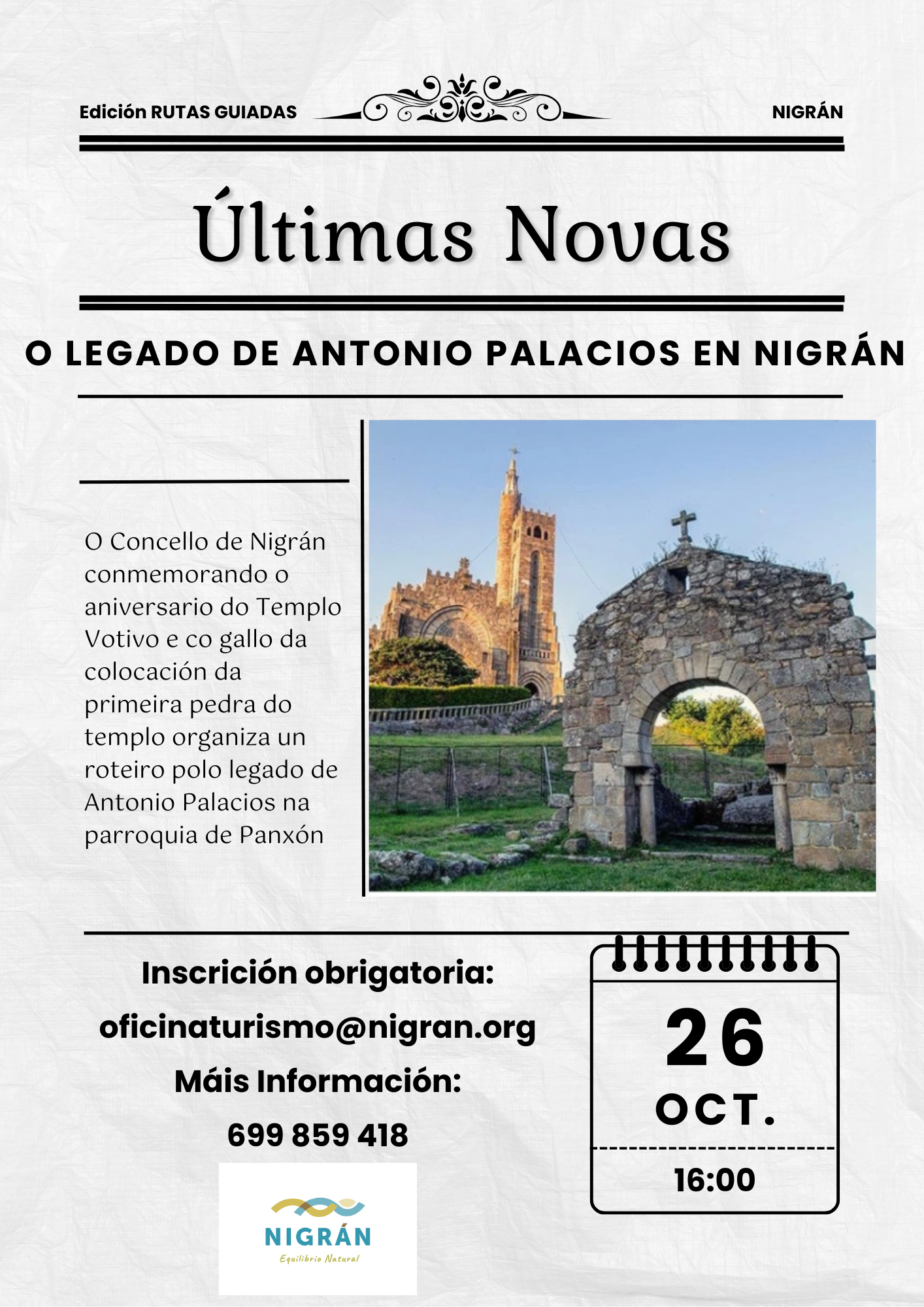 roteiro palacios 26 octubre