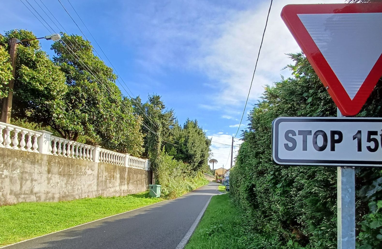 vía entre Albarón e a Mourela 2