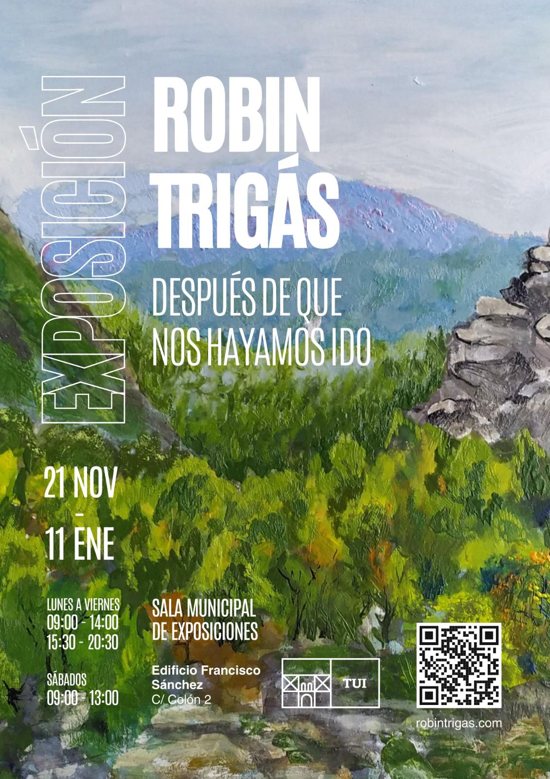 19112024 Cartel expo Robin Trigás