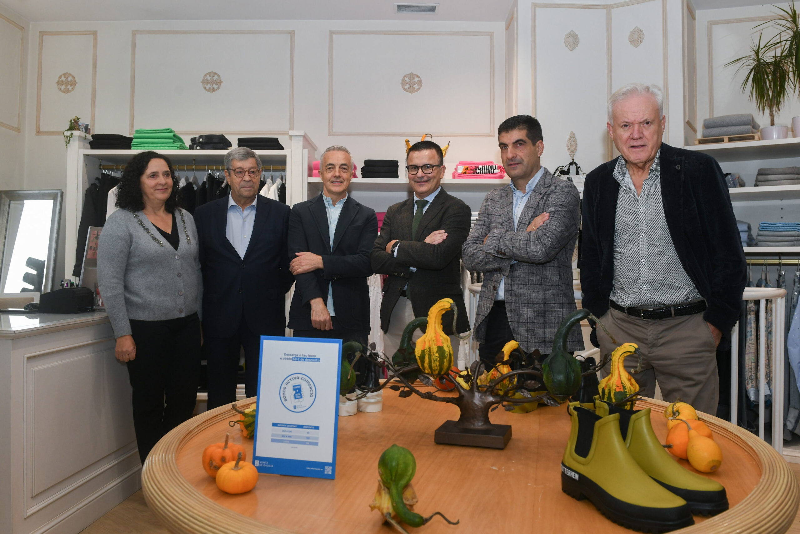 O conselleiro de Emprego, Comercio e Emigración, José Gonzále