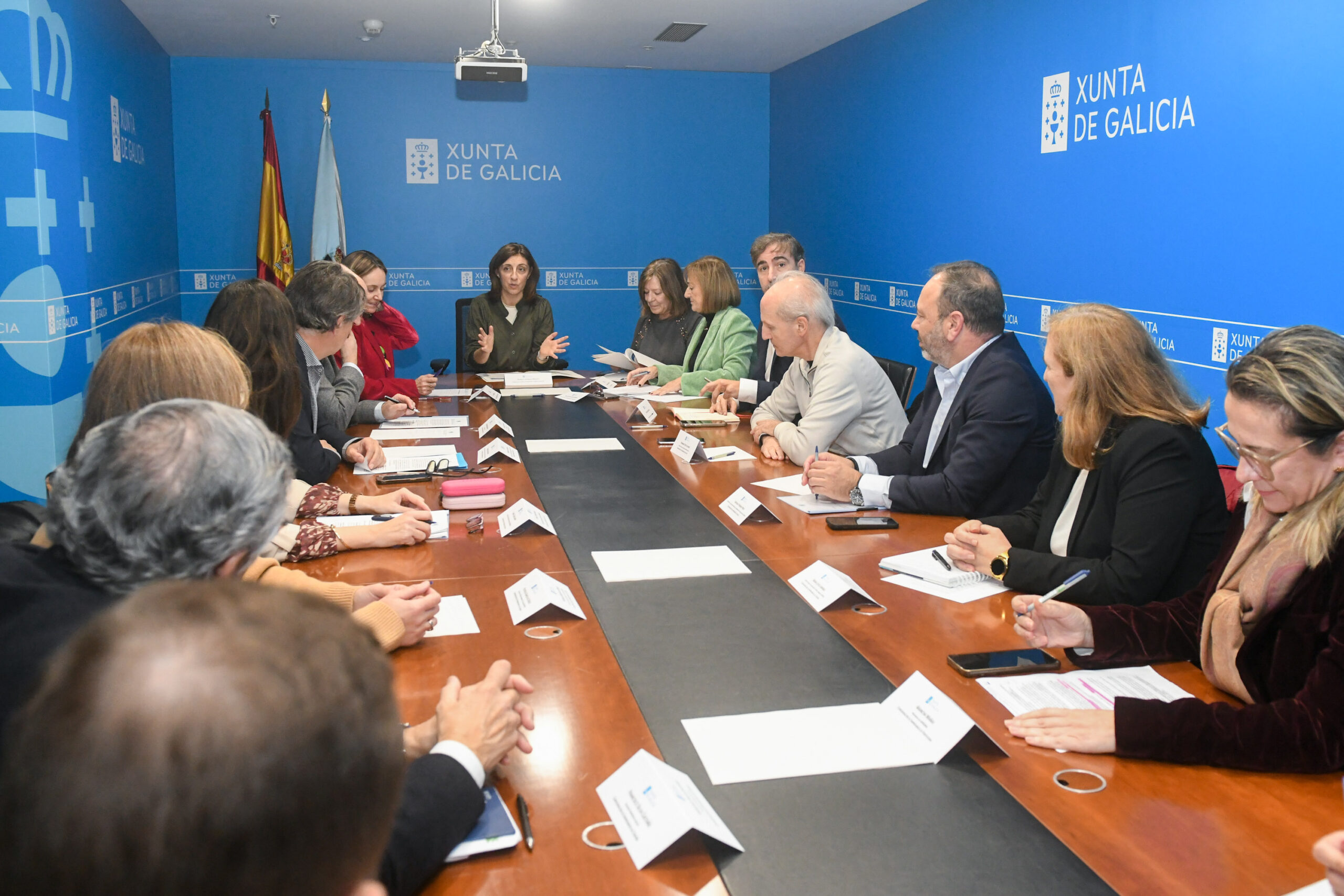 A conselleira de Medio Ambiente e Cambio Climático, Ángeles V