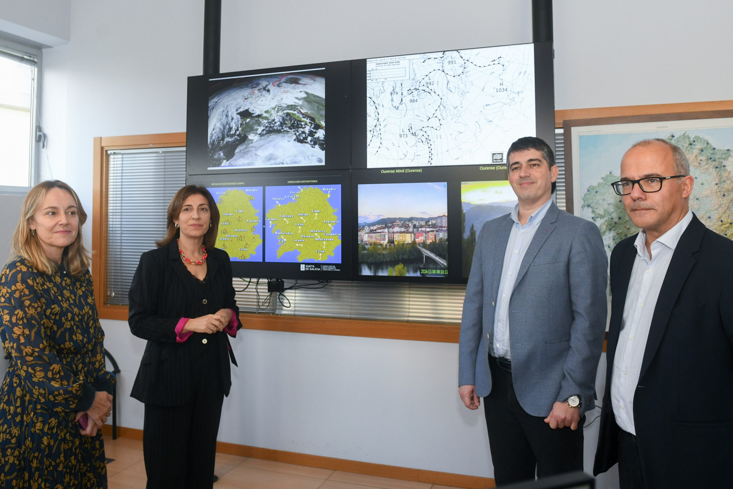 A conselleira de Medio Ambiente e Cambio Climático, Ángeles V