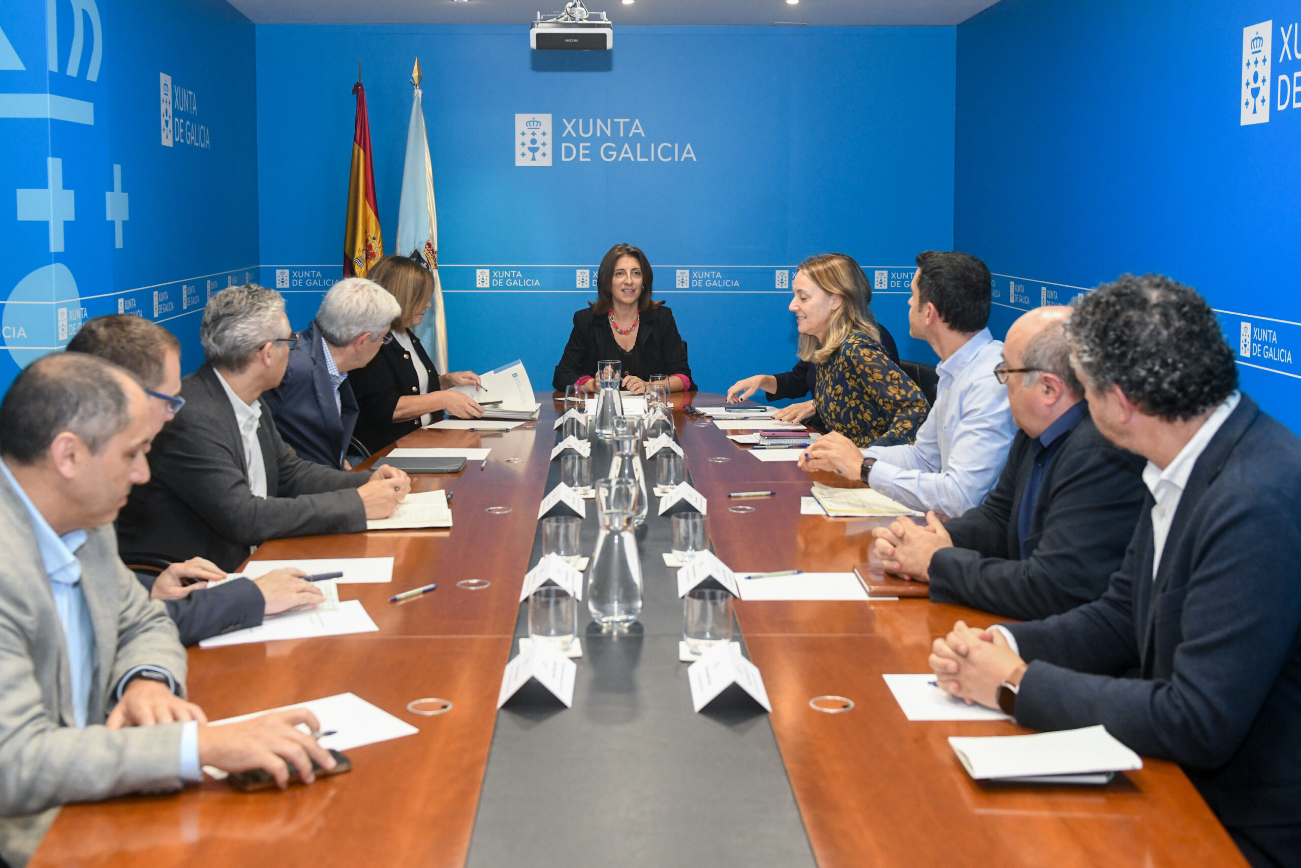 A conselleira de Medio Ambiente e Cambio Climático, Ángeles V