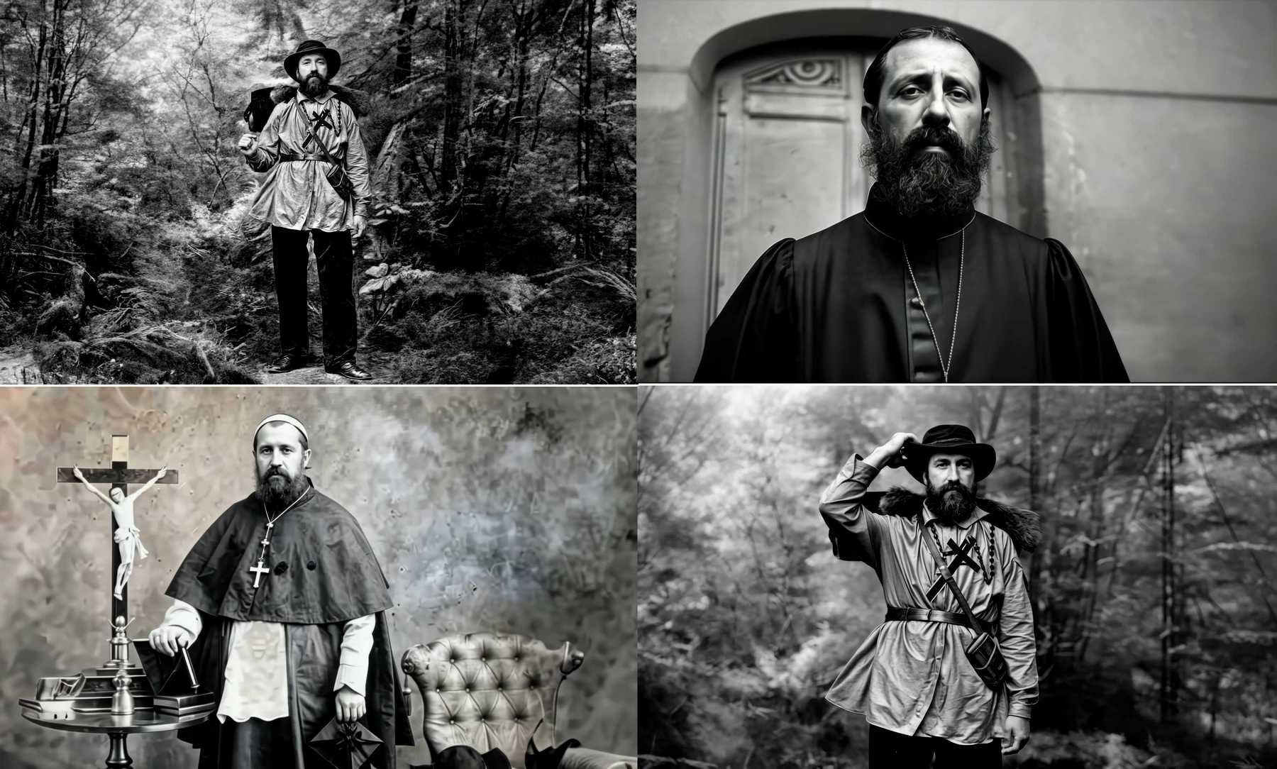 29112024 Rosendo Salvado recreado con IA por Marcos Mosquera