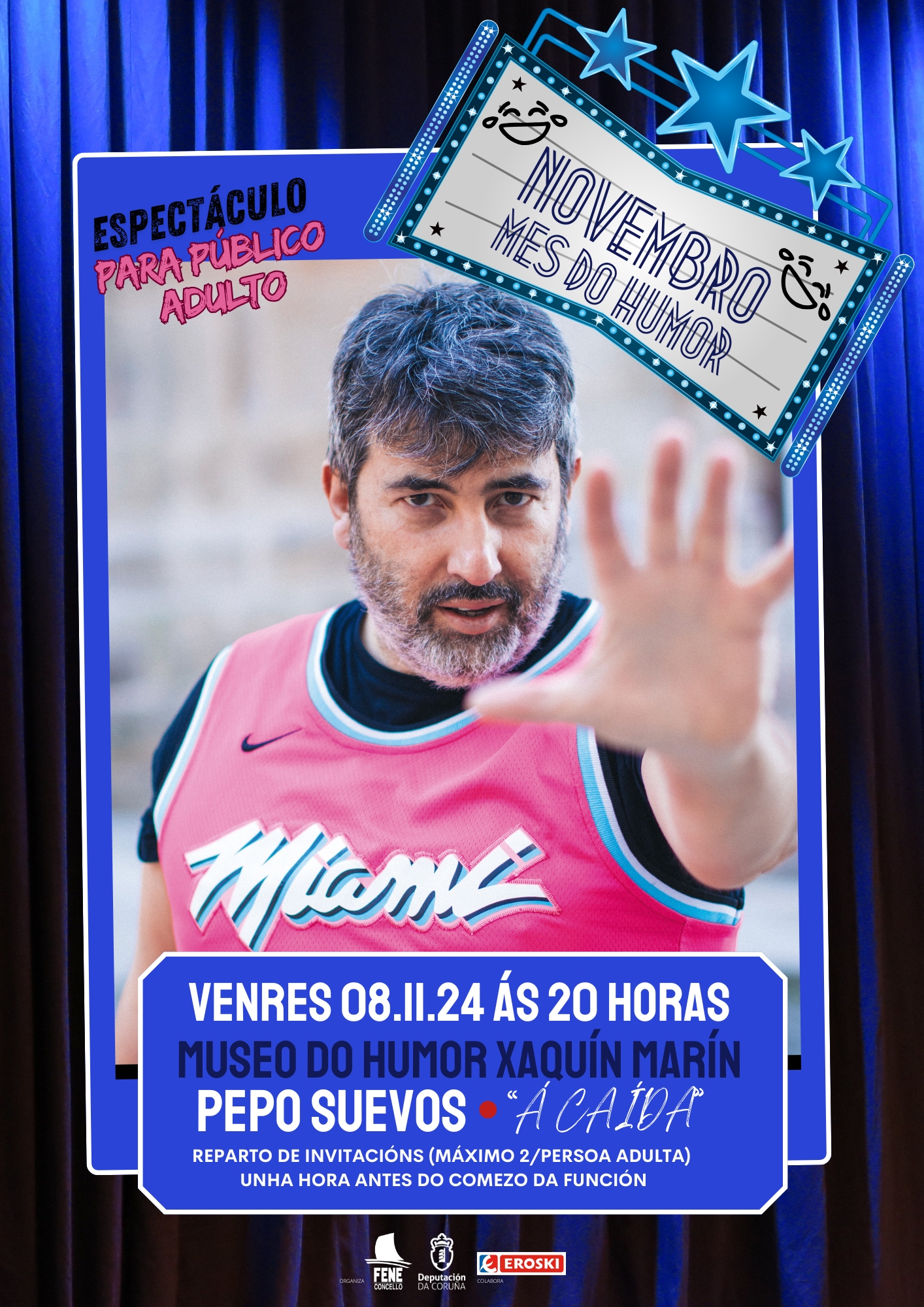 A3 Actuación 1 Novembro, mes do humor 2024