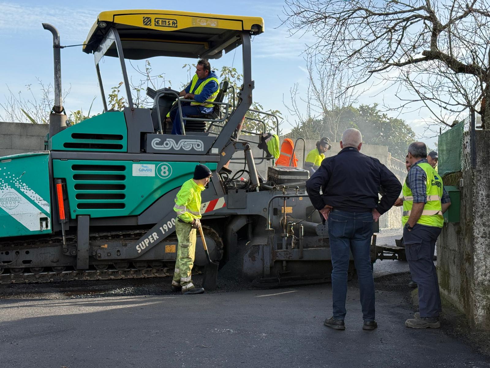 Asfaltado Barxela Ribadetea
