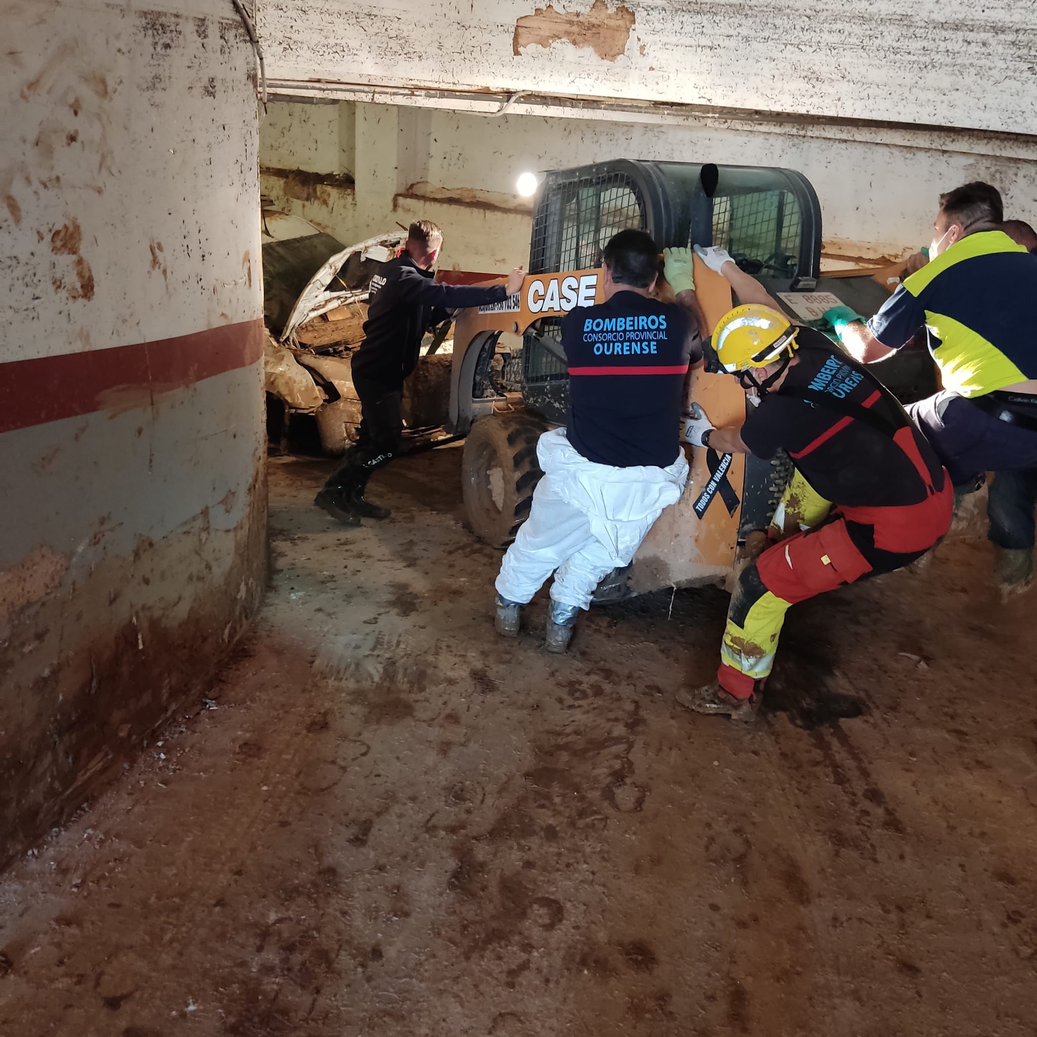 Bombeiros do Consorcio en Valencia 1