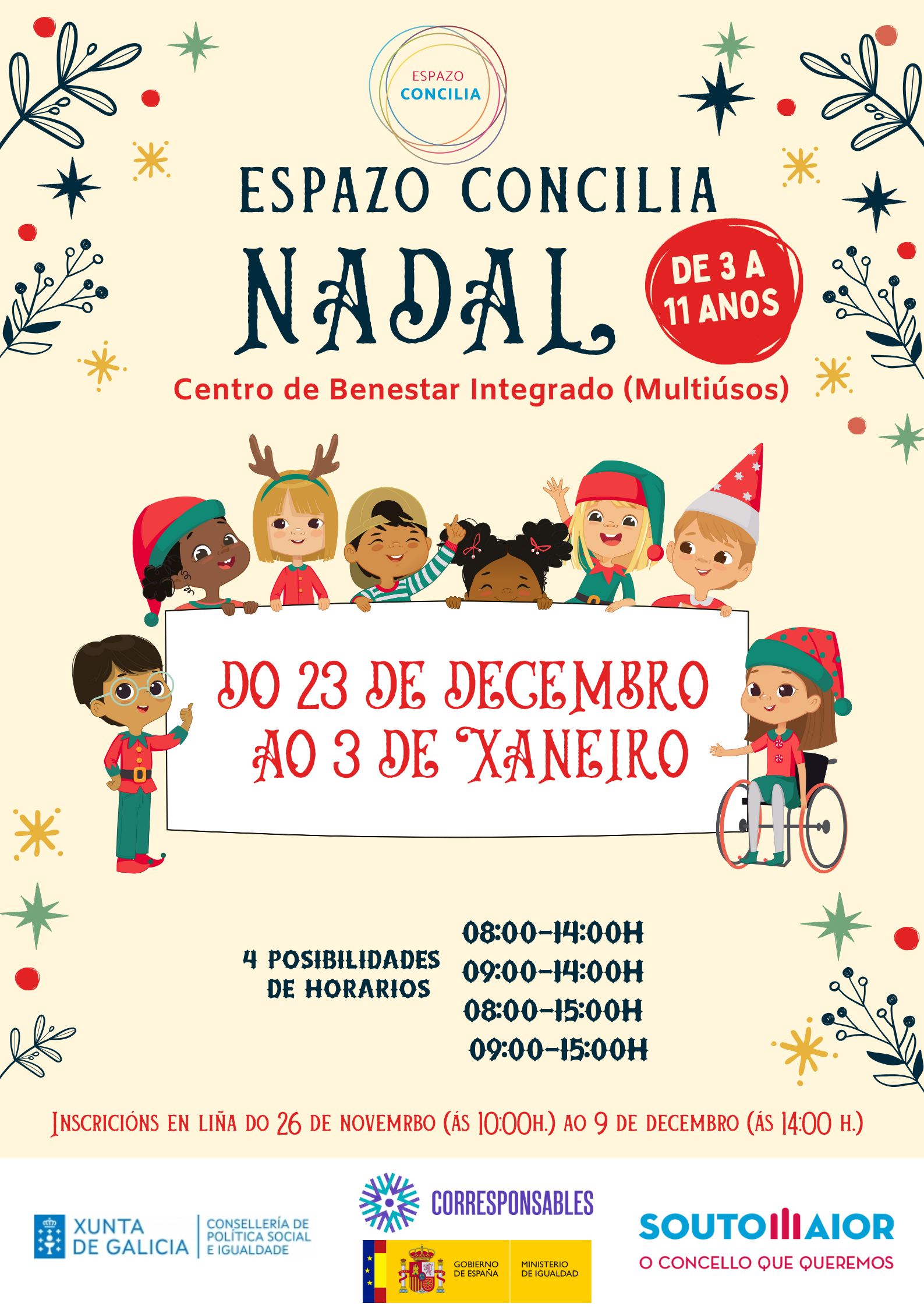 CAMPAMENTO CONCILIA NADAL NENAS-OS