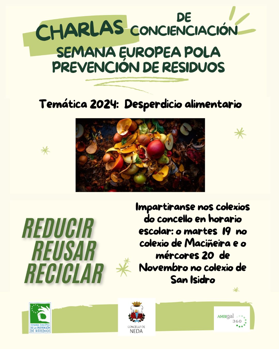 CHARLAS SEMANA EUROPEA PREVENCIÓN RESIDUOS