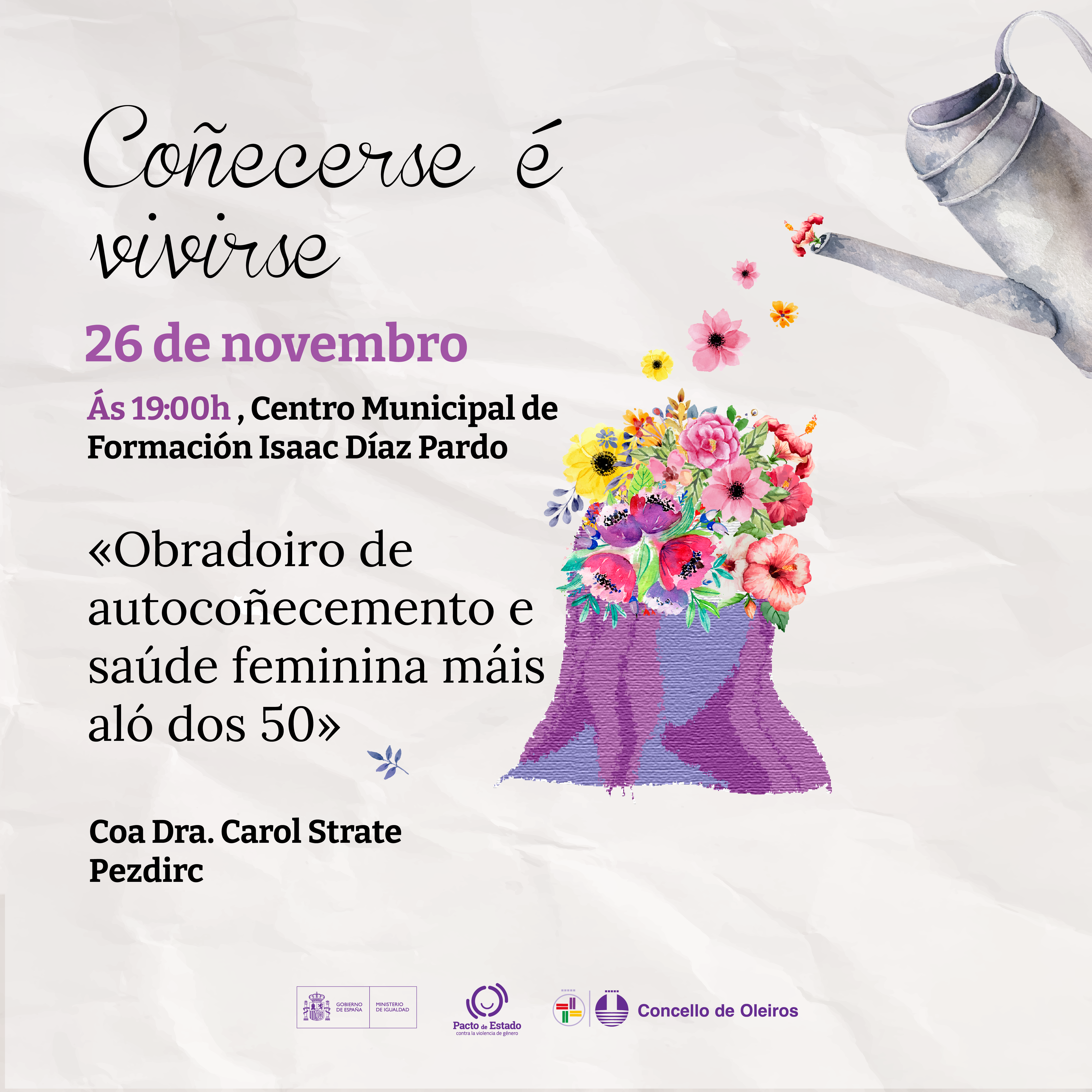 Coñecerse é vivirse__IMAXE POST