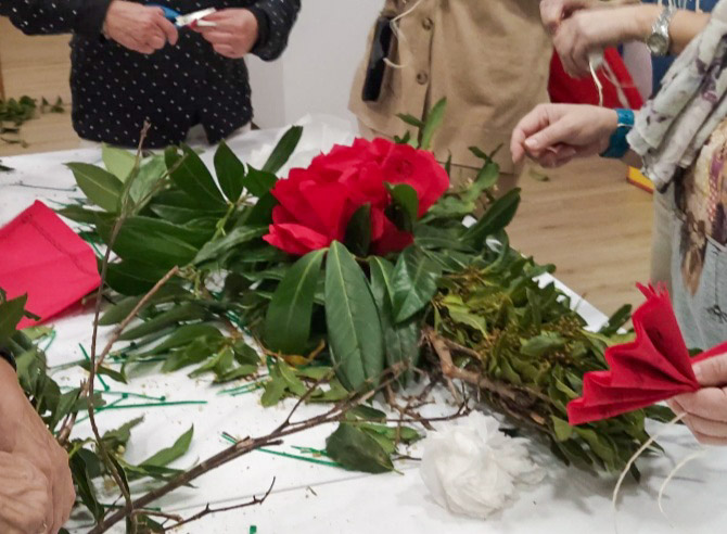 Inicio cursos arte floral Nadal 2024 (1)