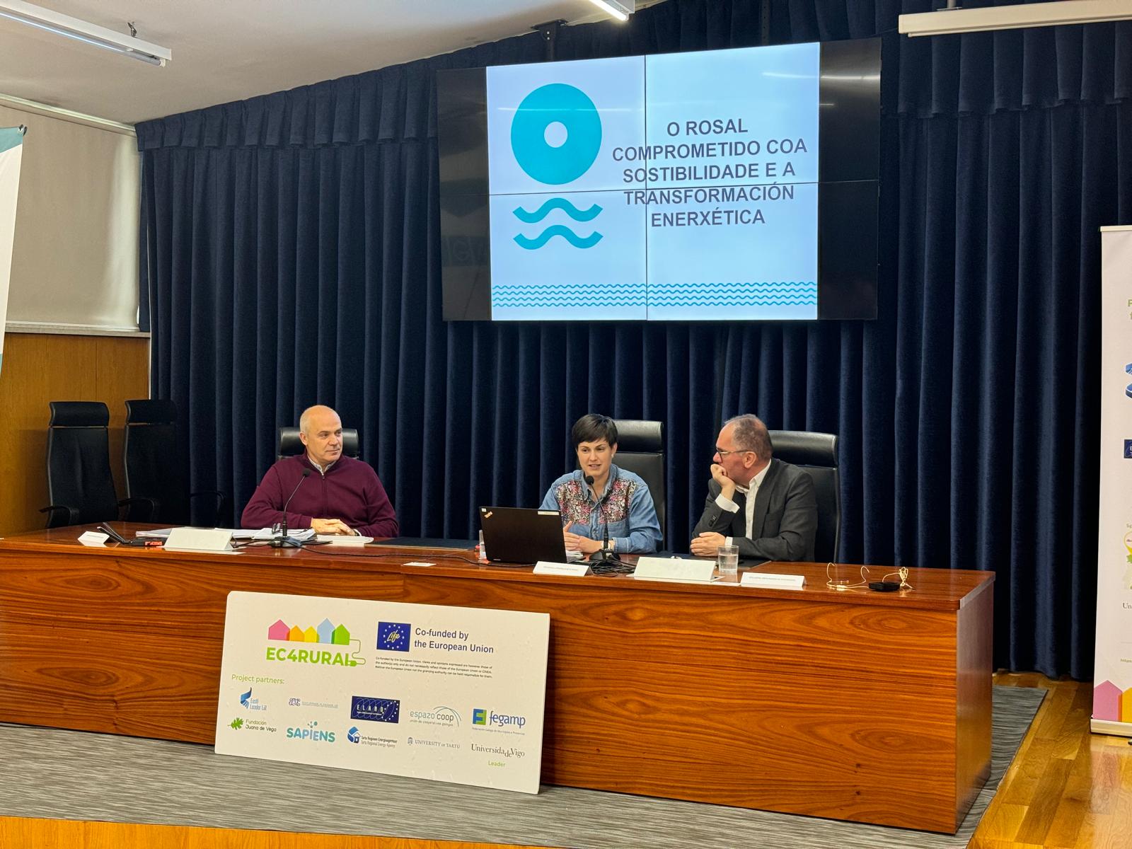 O Rosal, exemplo de liderado da transicioěn enerxeětica con comunidades colaborativas