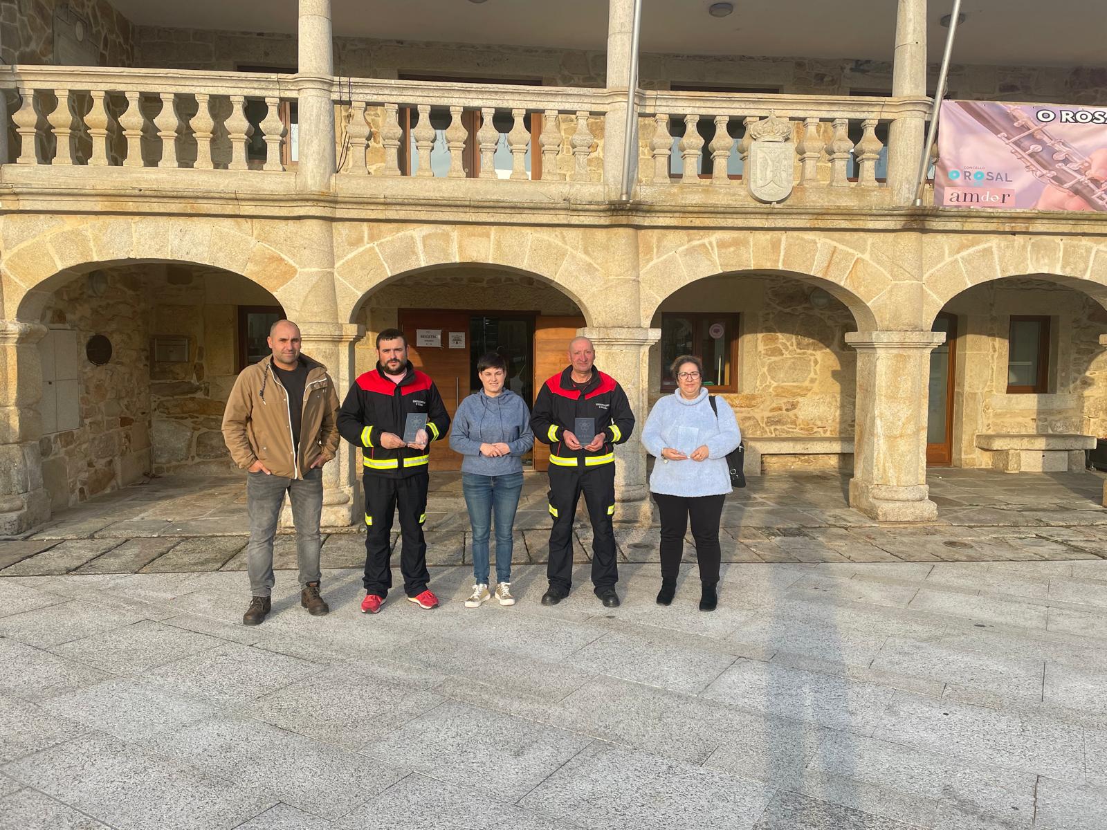 O Rosal honra a Rafael, Roberto e Pascual polos seu gran de area na recuperacioìn de Valencia