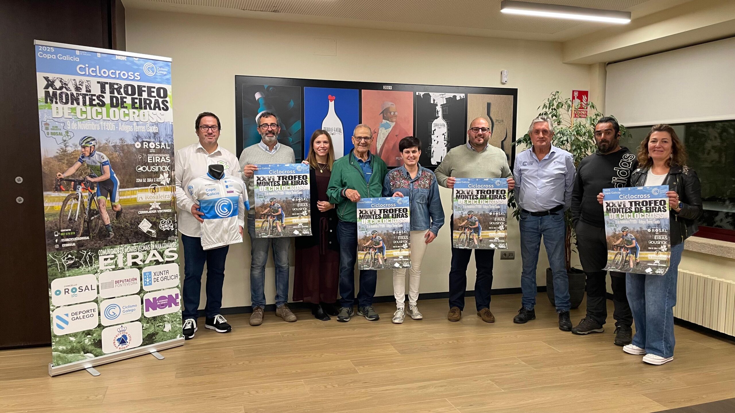 O Rosal, sobre as duìas rodas no XXVI Trofeo Montes de Eiras de Ciclocross