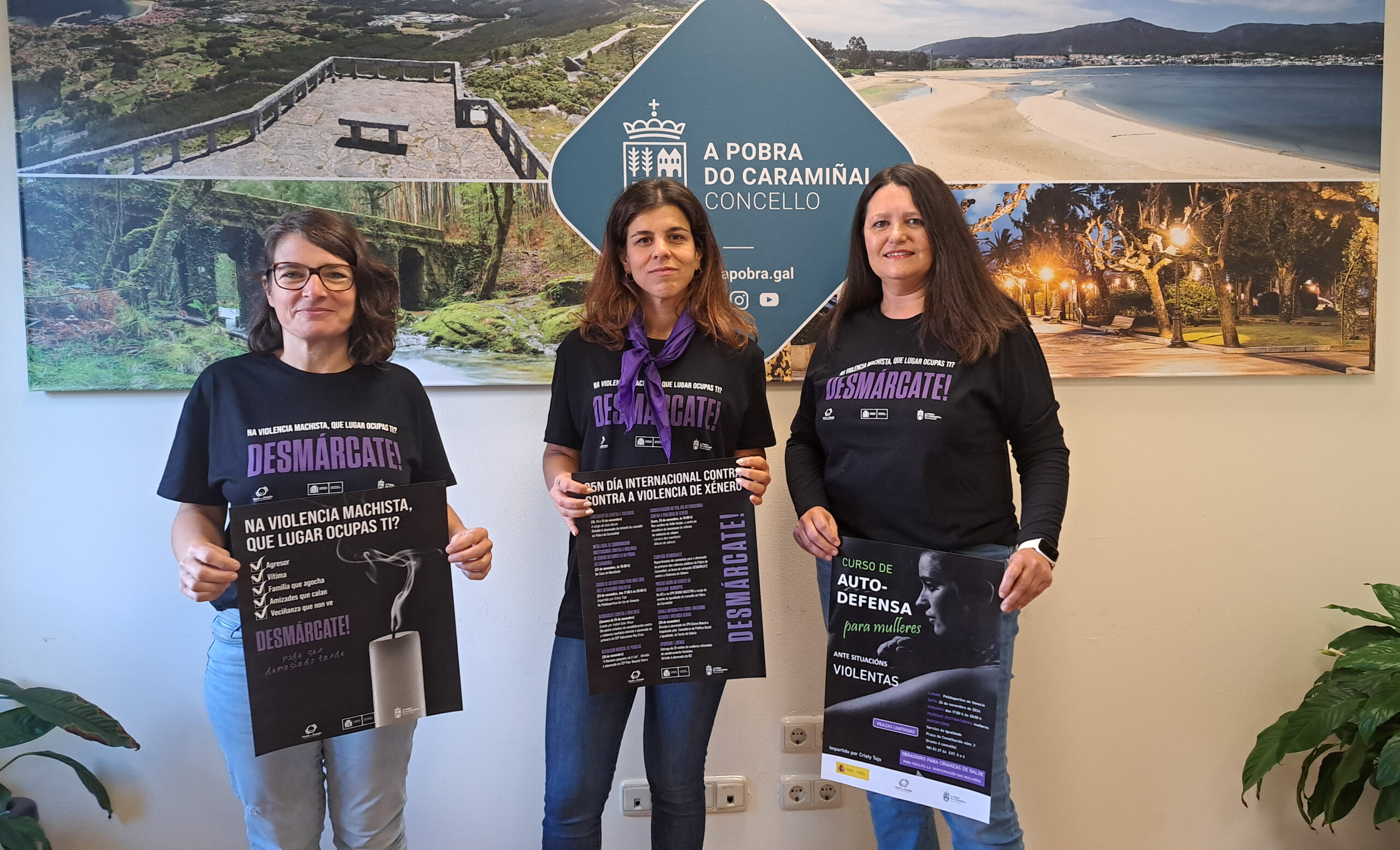 Presentación actividades Día Internacional da Eliminación da Violencia Contra a Muller 2024