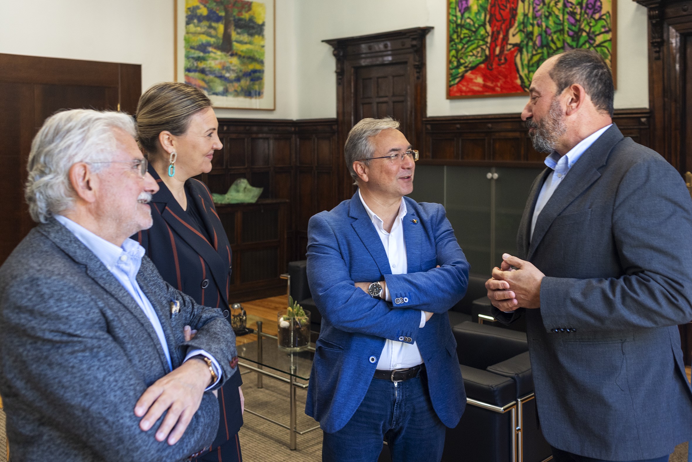 Reunion Vía da Plata Luis Menor e Xosé Manuel Merelles 3