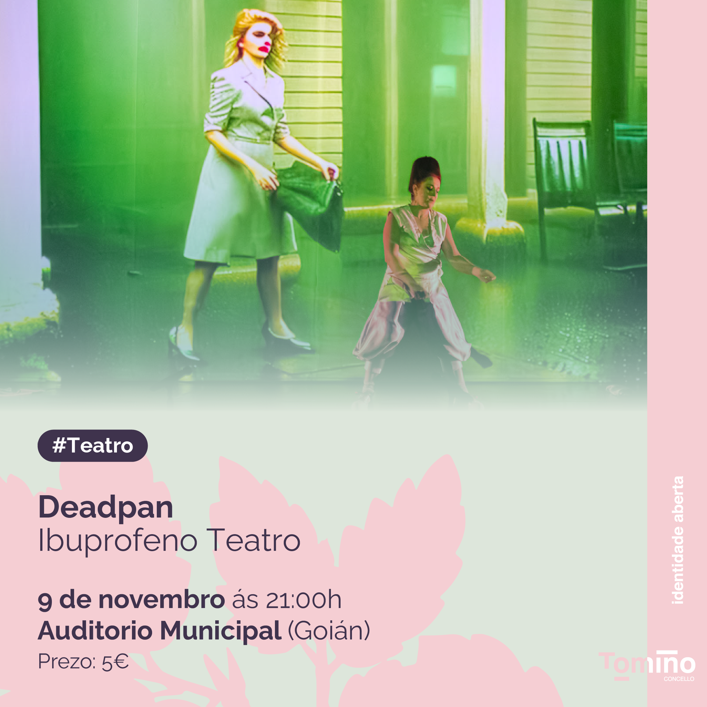 Tomiño, cara a cara co absurdo con Ibuprofeno Teatro