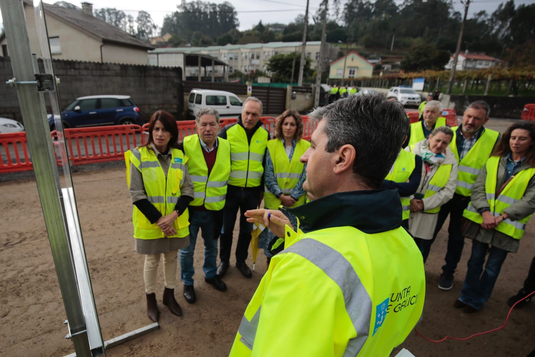 Visita obra seguridade viaria Campañó 7