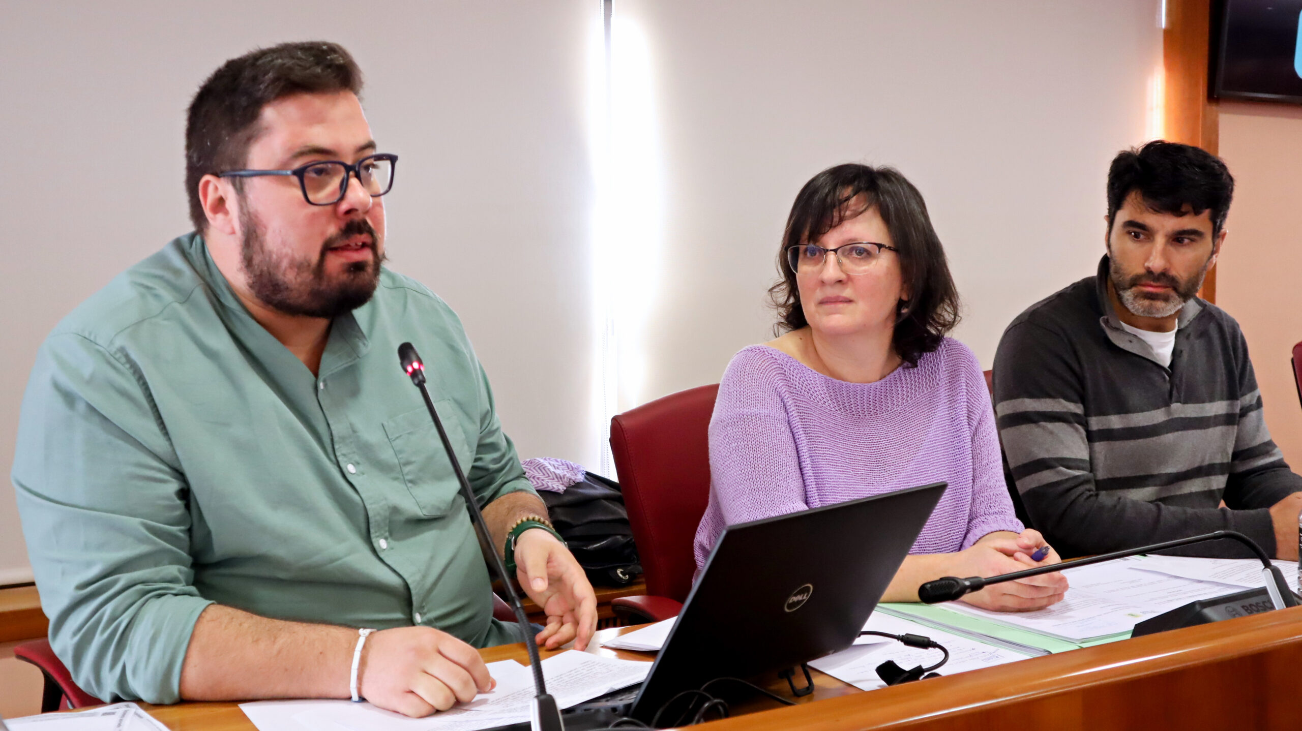 Xabier P Igrexas, Ana Martínez e Filipe Abalde