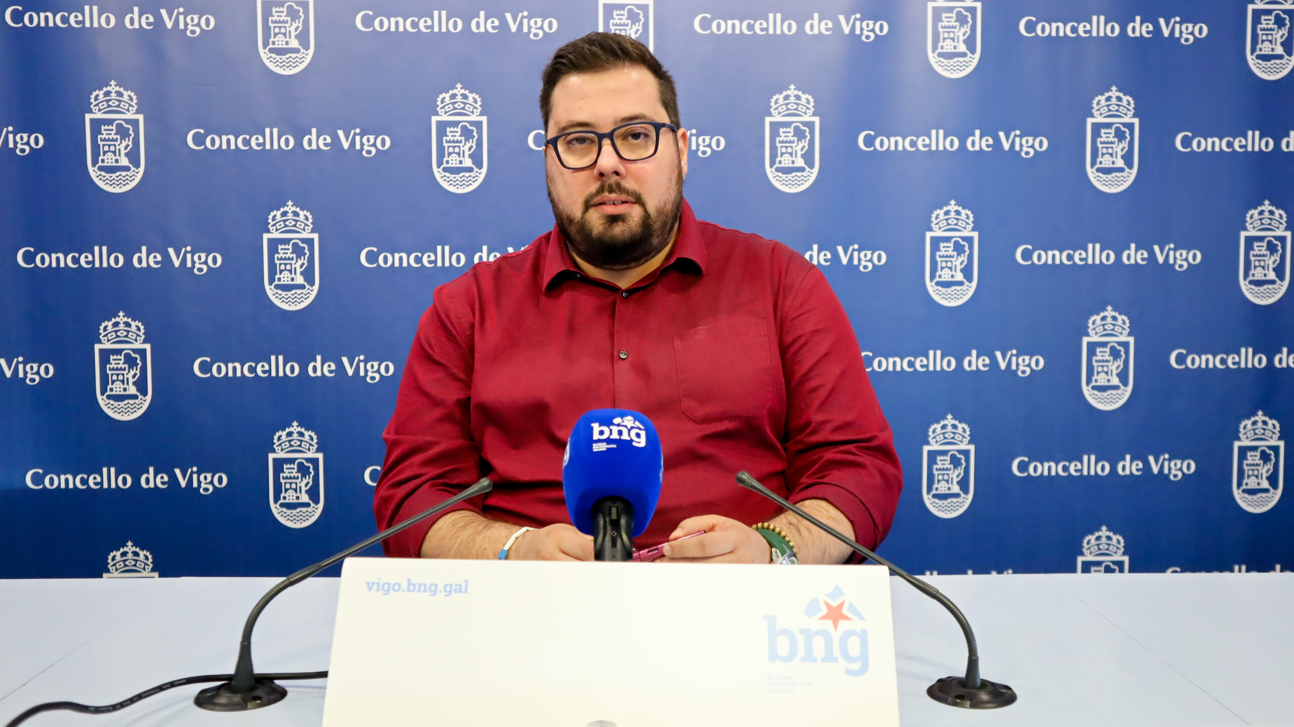 Xabier P Igrexas, portavoz municipal BNG Vigo