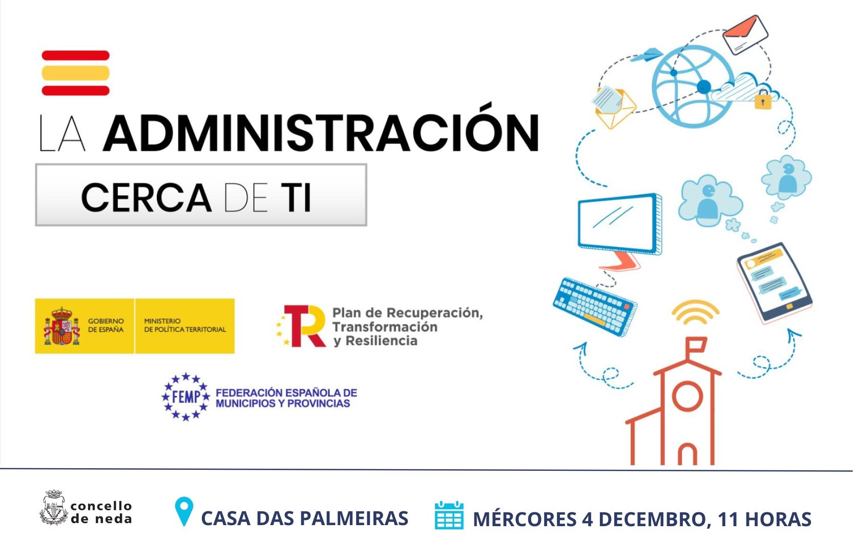 administración cerca de ti