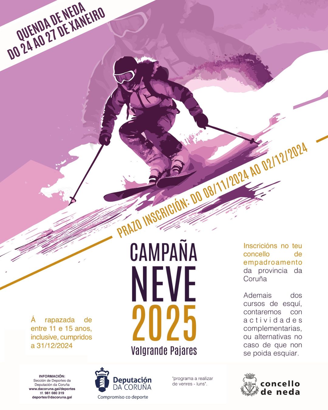 cartel campaña neve
