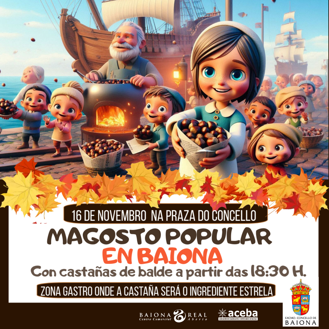 cartel magosto para facebook