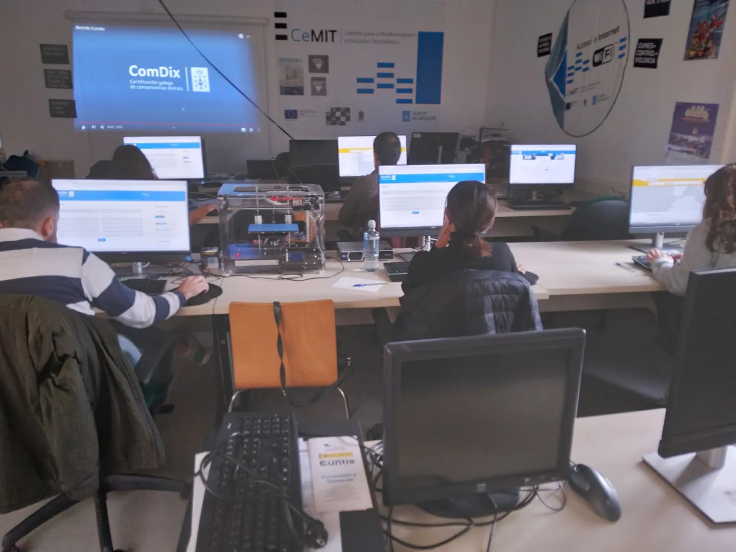 Aula CeMIT Cuntis arquivo