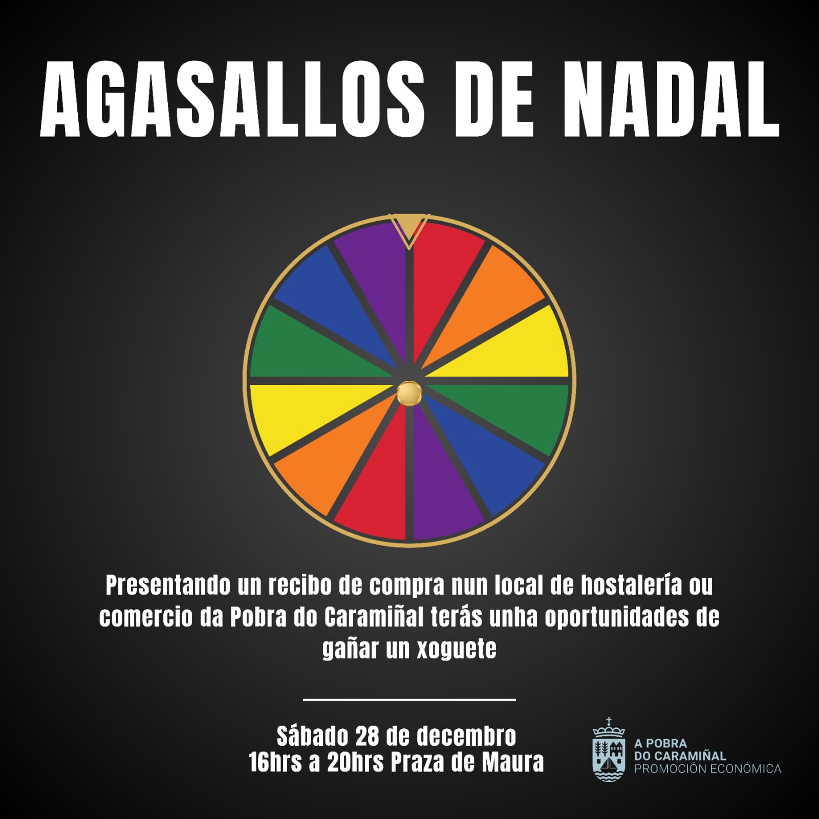 Cartel de agasallos de Nadal 2024