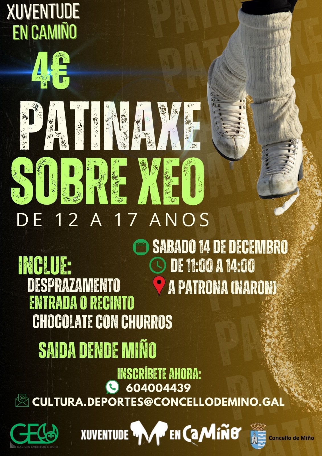 Cartel patinaje