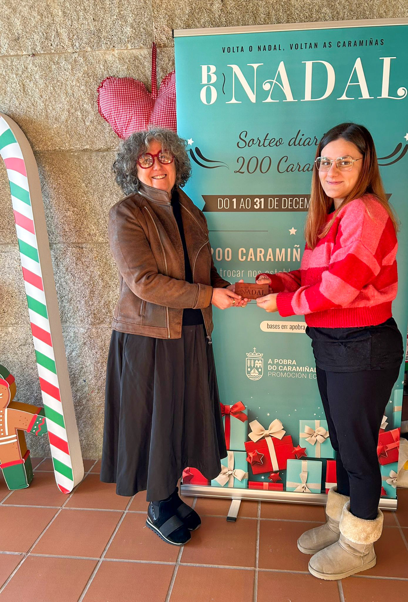 Entrega primeiras caramiñas redes sociais. Nadal 2024 (4)
