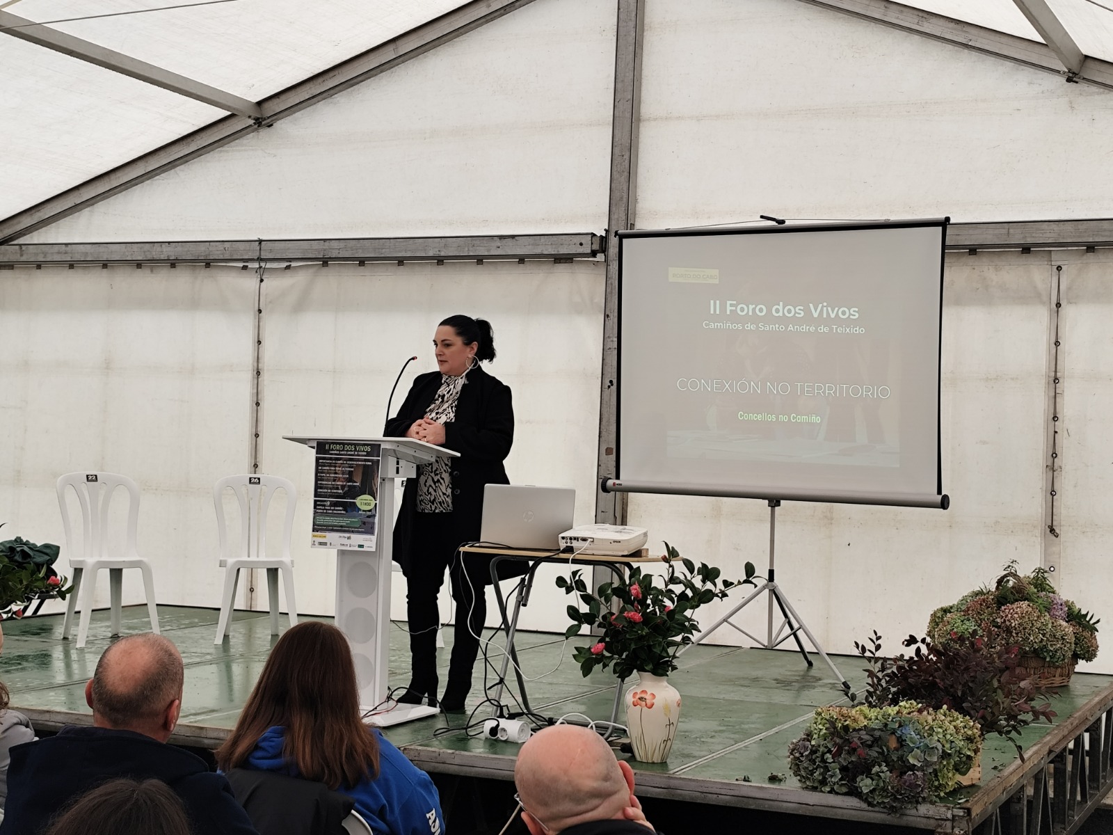 FOTO Cariño – El Concello de Cariño participó el pasado domingo en el II Foro dos Vivos