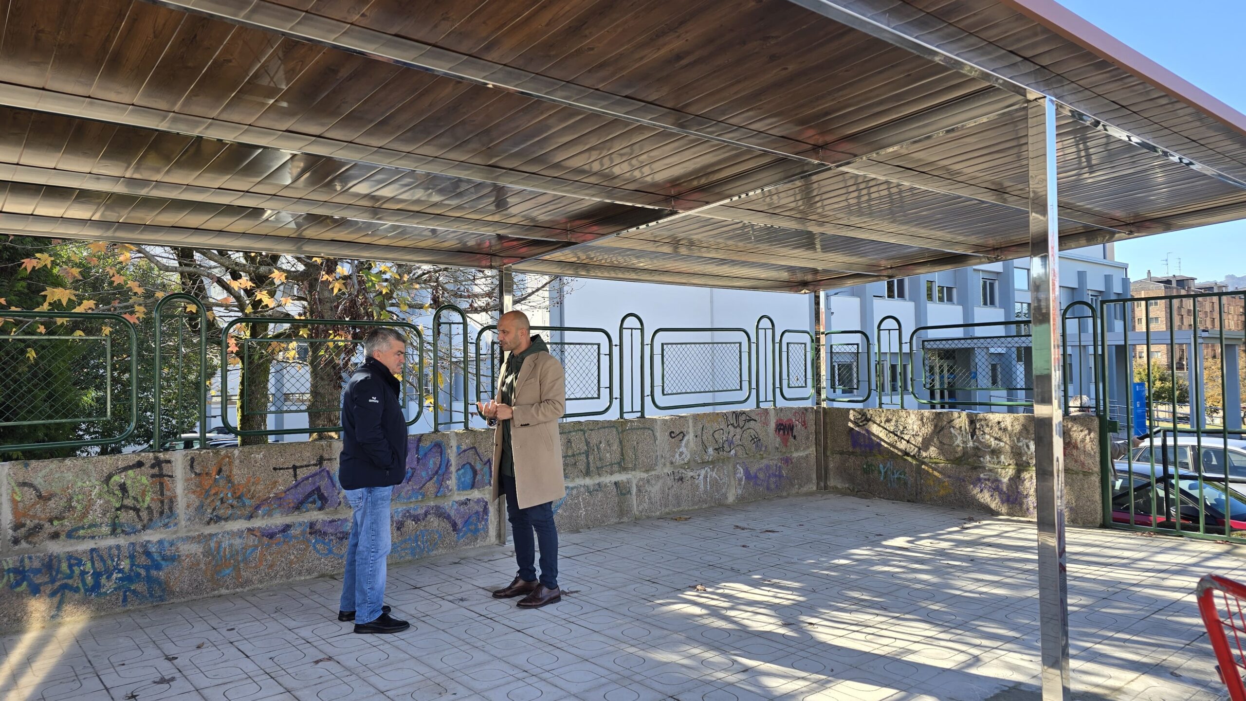 Marquesina IES Pino Manso