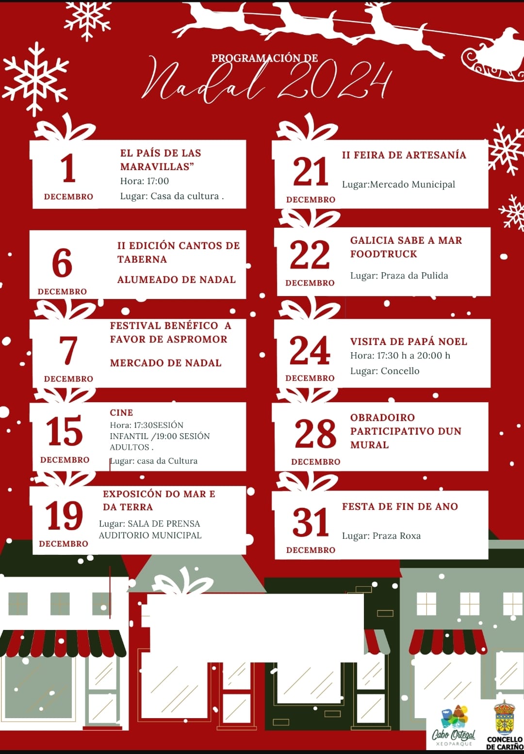 NP Cariño – Cariño presenta una programación especial de Navidad con múltiples eventos y actividades culturales