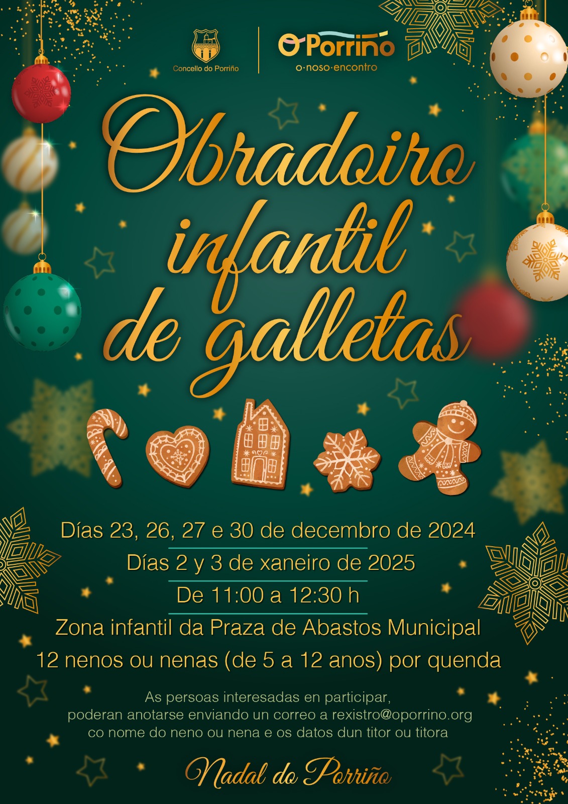 Obradoiro infantil de galletas