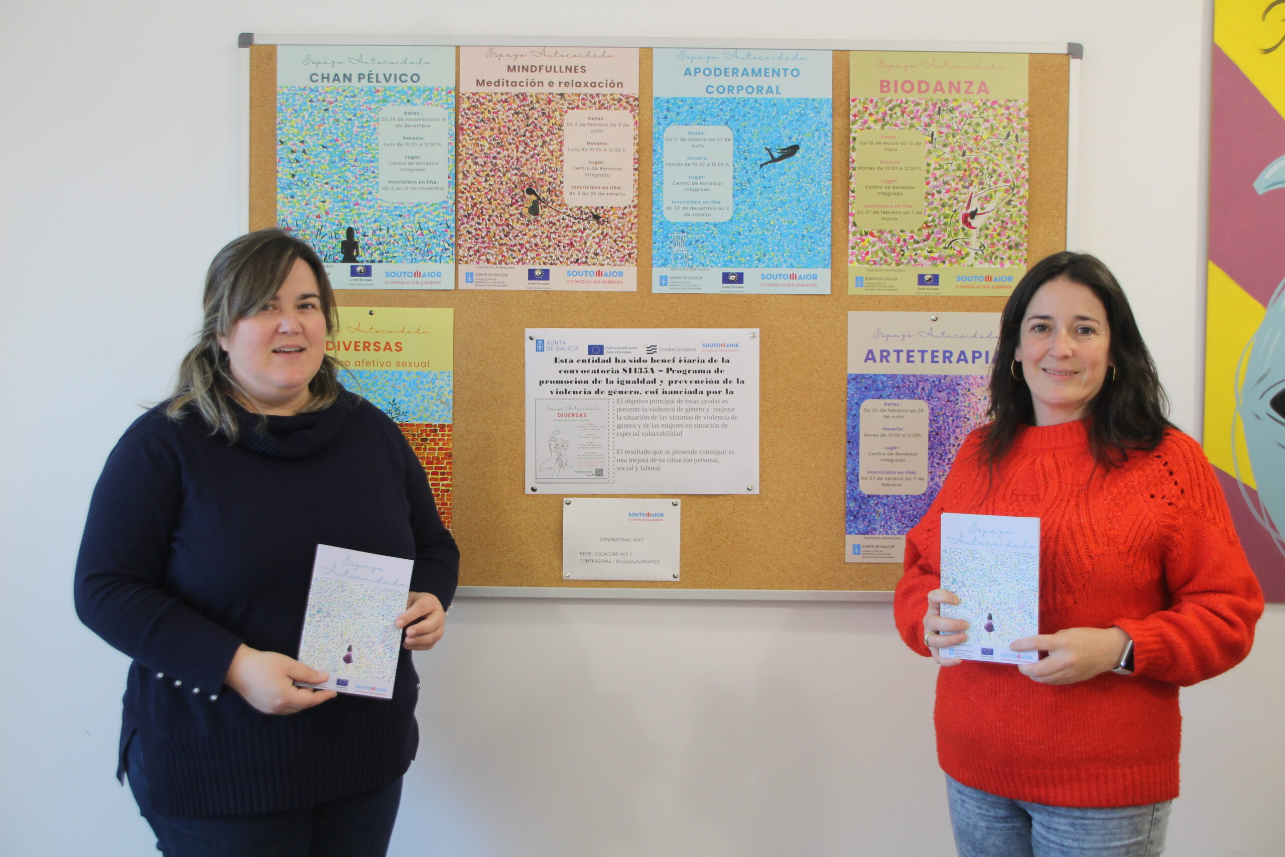 Rosana Martínez Boullosa e Cristina García