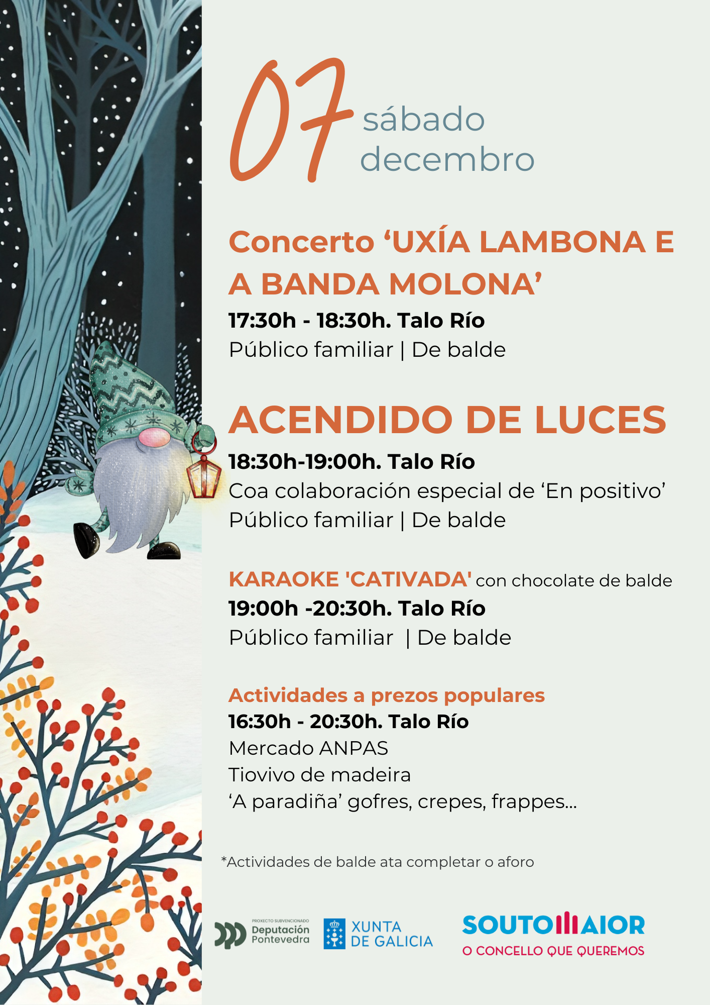 Vivir o Nadal en Soutomaior_7 de decembro