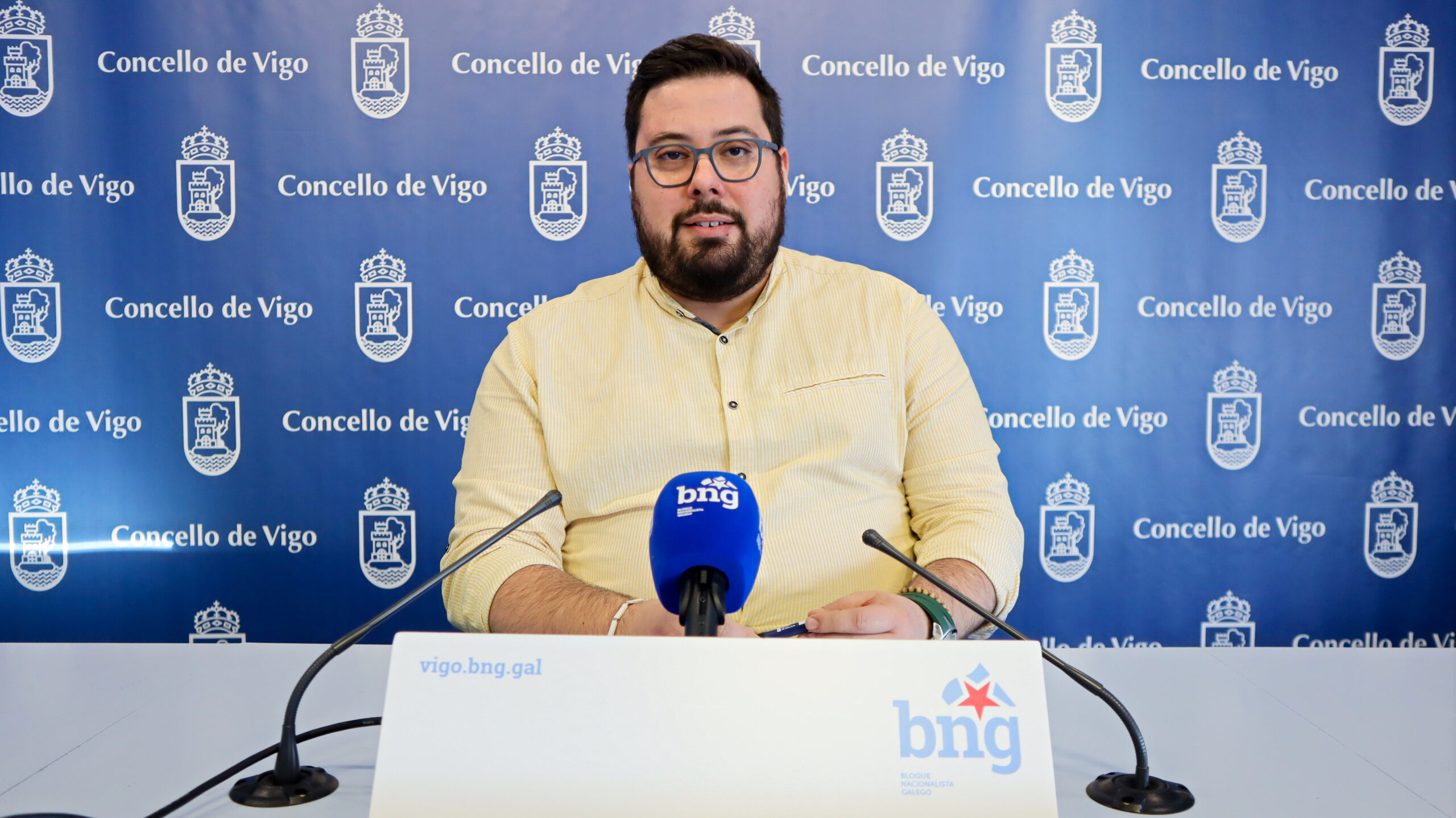 Xabier P Igrexas, portavoz municipal BNG Vigo