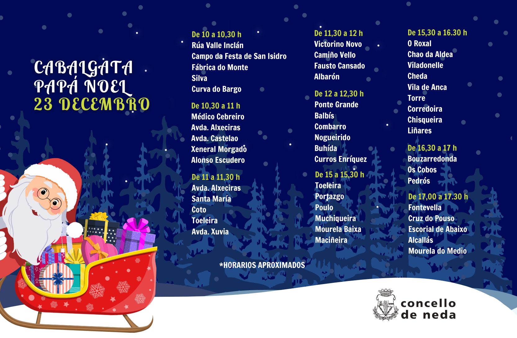 cabalgata Papá Noel 2024