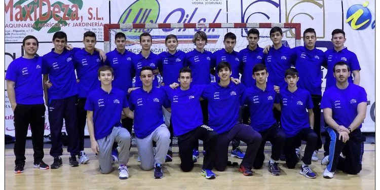 A selección cadete masculina logra a única vitoria galega en Almería