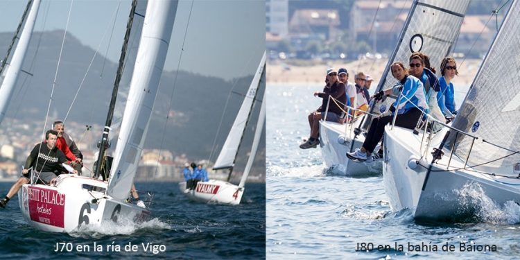 Los monotipos J80 y J70  vuelven a la ría de Vigo