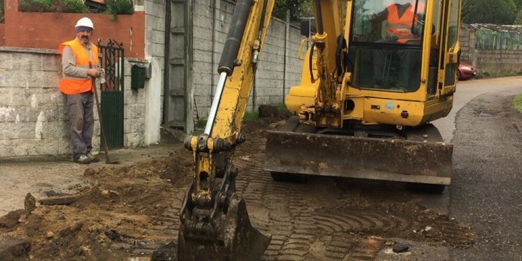 Obras para achegar o abastecemento de auga a Priegue