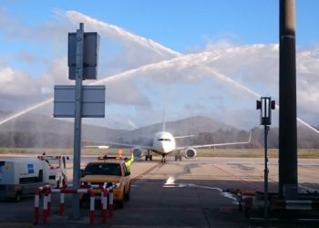 Despega el primer Vigo-Barcelona de Ryanair con un 95% de ocupación