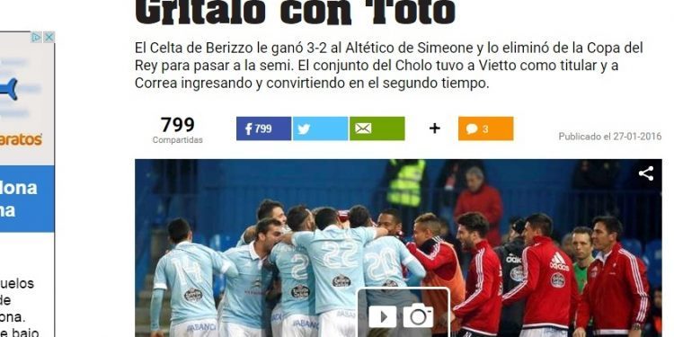 De la euforia sueca al «Gritalo con Toto» argentino