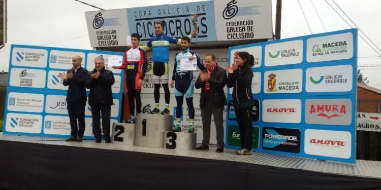 Adrián Valverde e Sandra Moral certificaron os seus títulos da Copa Galicia en Maceda