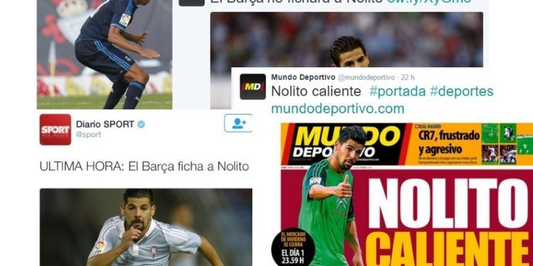 En Barcelona dan por cerrado el caso Nolito: se queda en el Celta