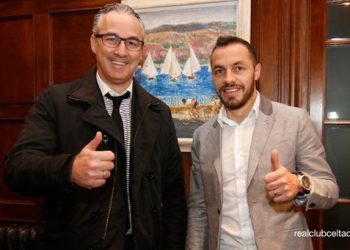 Marcelo Díaz, el sustituto de Augusto, ya está en Vigo