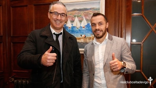 Marcelo Díaz, el sustituto de Augusto, ya está en Vigo