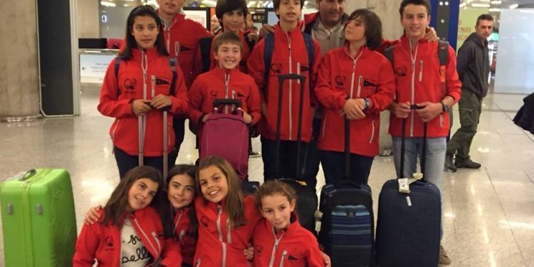 Delegación viguesa en la 27ª Palamós Internacional de Optimist