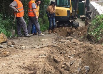 Nigrán inicia obras de saneamento en Camos